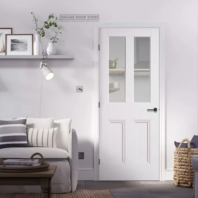 LPD White Malton Unglazed Internal Door 2L - Image 3