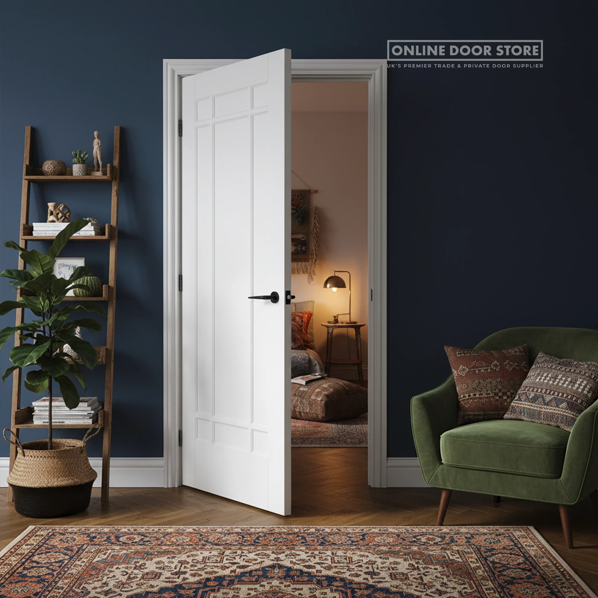 LPD White Manhattan Internal Door - Image 2