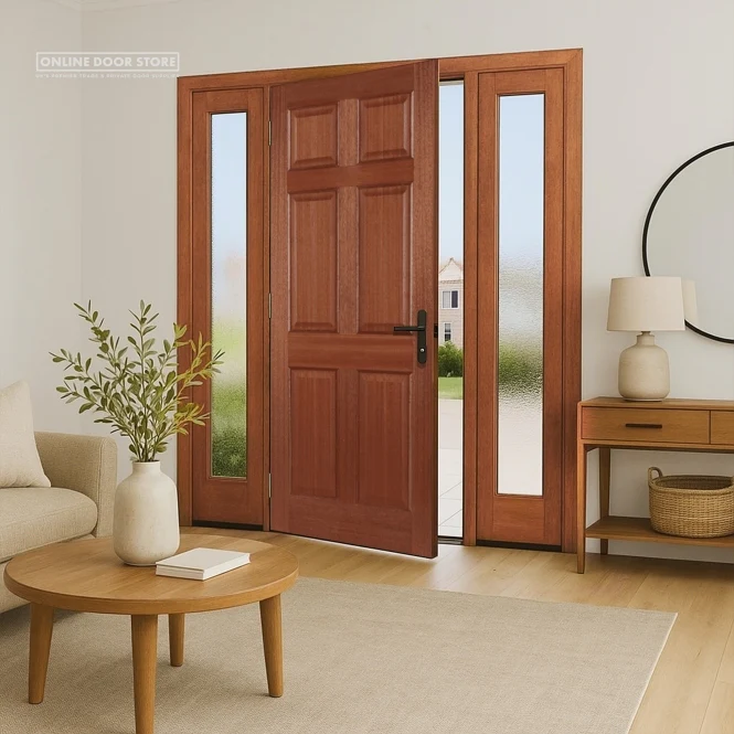 Mendes Colonial 6 Panel Hardwood External Door - Image 3