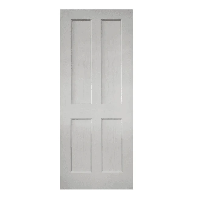 Mendes Essex White Primed Oak 4 Panel Internal Door