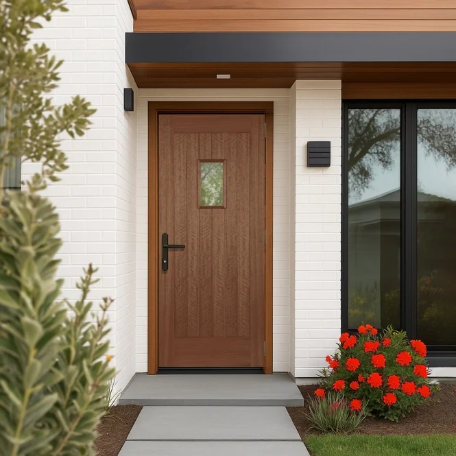 Mendes Hillingdon Hardwood Unglazed External Door - Image 2