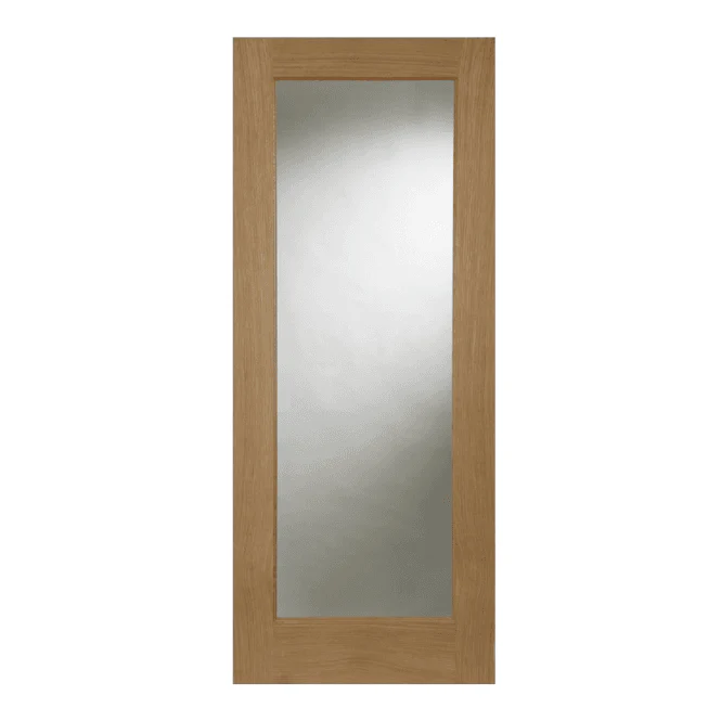 Mendes Un-Finished Oak Pattern 10 Internal Glazed Door