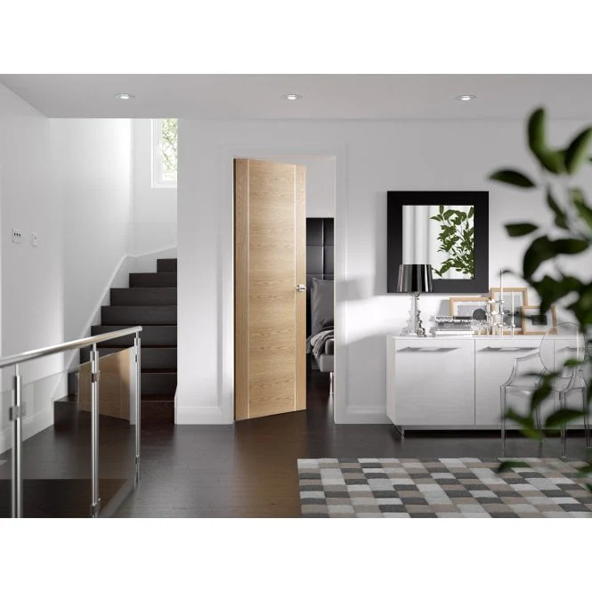XL Joinery Forli Pre-Finished Oak FD30 Fire Door - Image 3