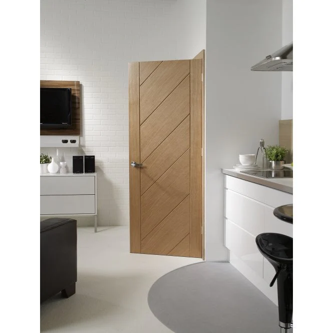 XL Joinery Monza Oak FD30 Fire Door - Image 2
