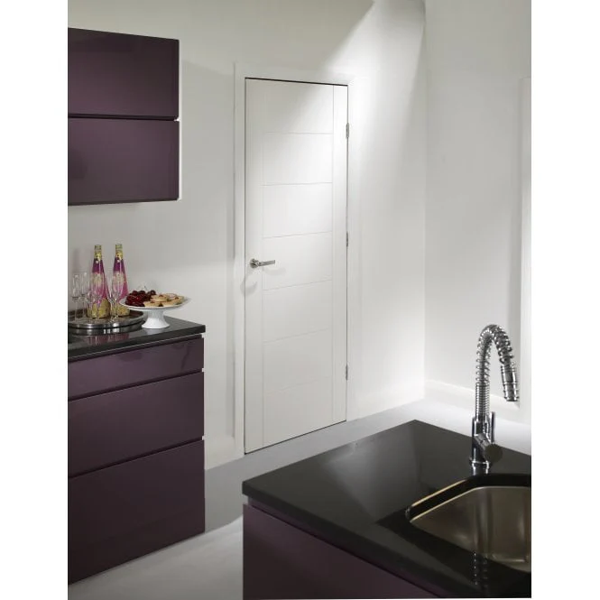 XL Joinery Palermo White Primed FD30 Fire Door - Image 3