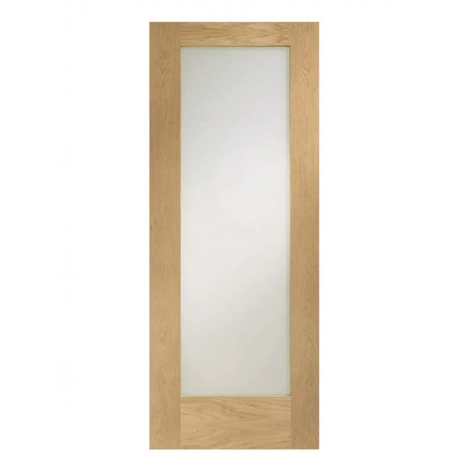 XL Joinery Pattern 10 Oak Clear Internal Glazed Door