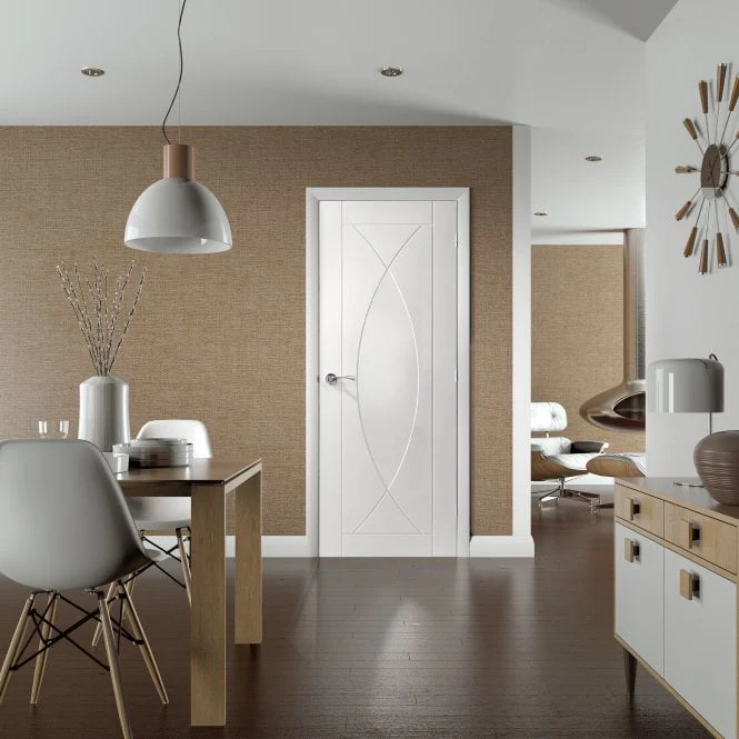 XL Joinery Pesaro White Primed FD30 Fire Door - Image 3