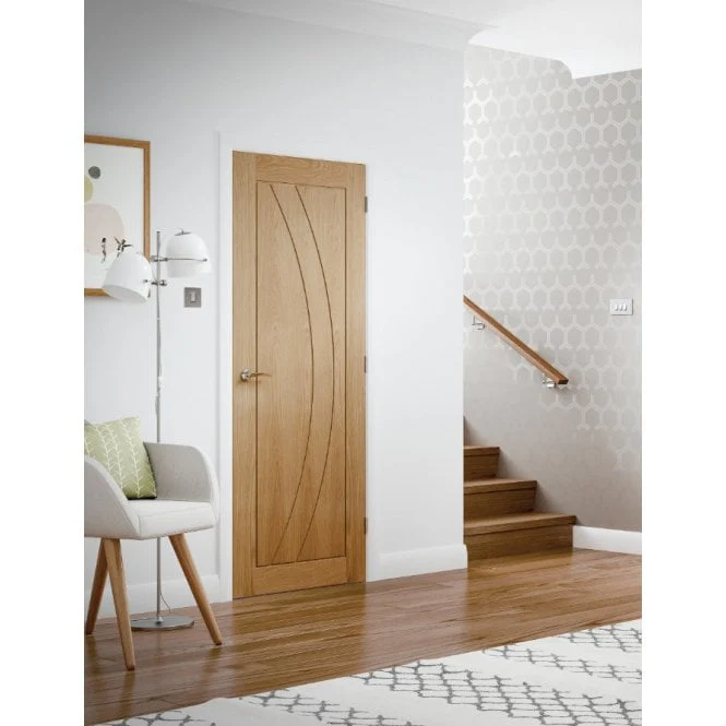 XL Joinery Salerno Pre-finished Oak Internal Door - Image 2