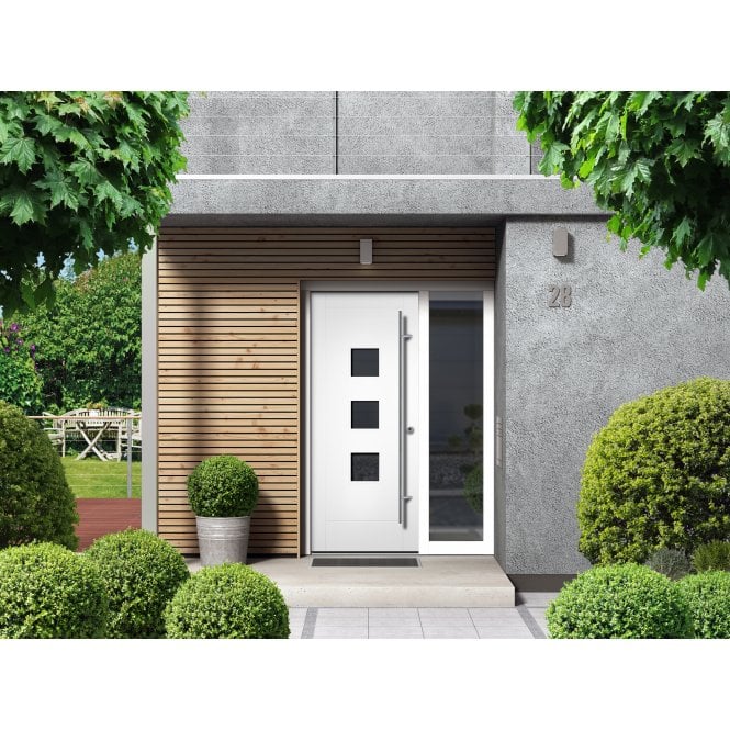 XL Joinery Tricoya Turin Double Glazed Clear Glazed External Door - Image 3