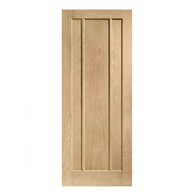 XL Joinery Worcester 3 Panel Oak Internal Door